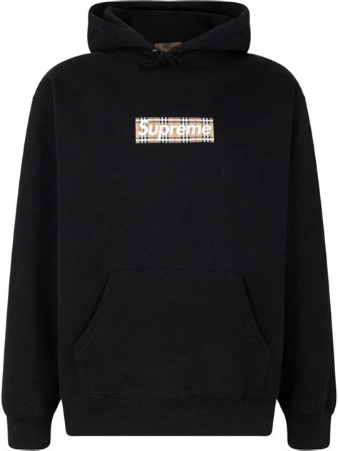 burberry supreme logo|burberry supreme hoodie.